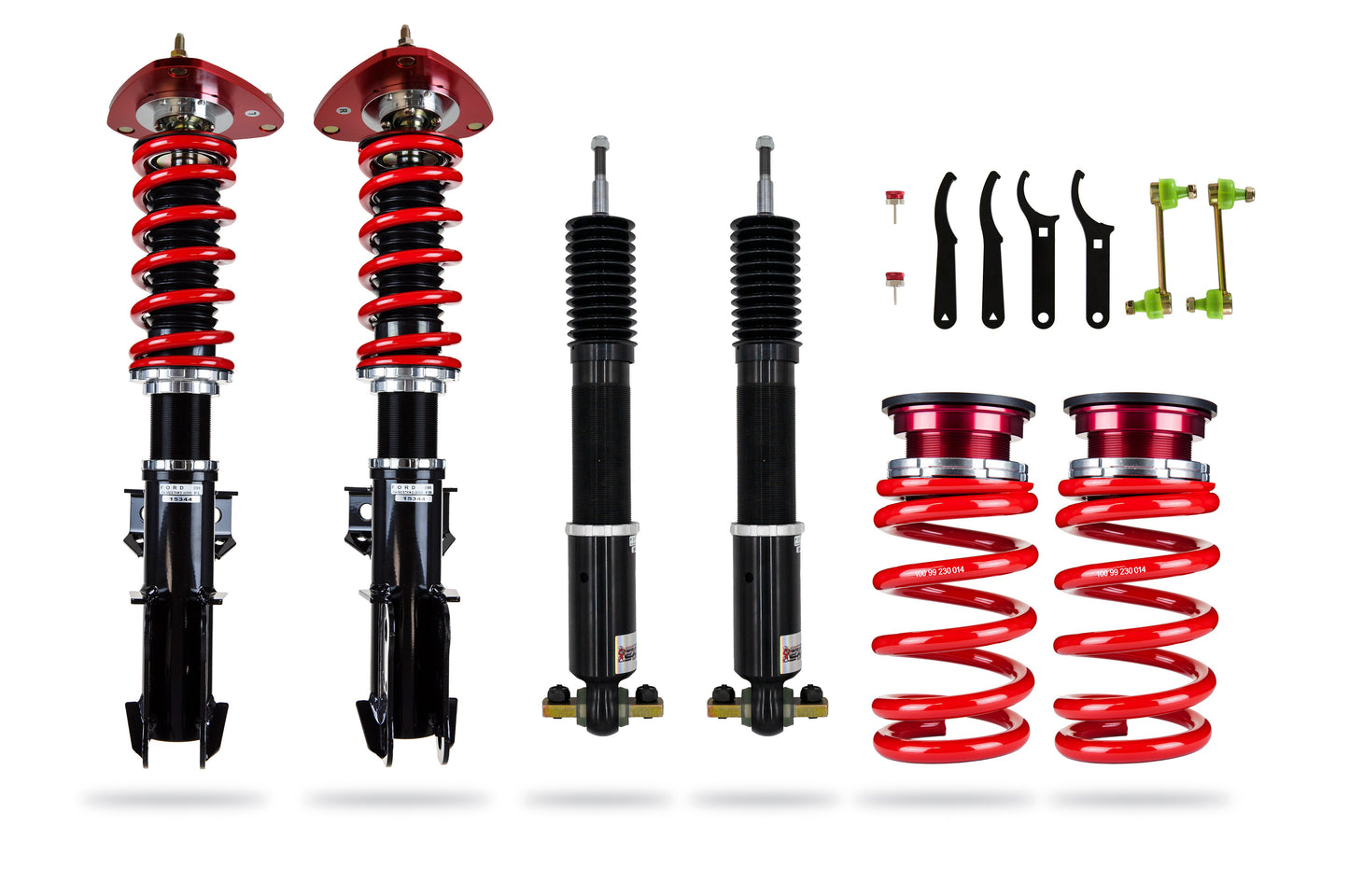 Pedders eXtreme XA Coilover Plus Kit With Front Camber Plates - Ford Mustang S550 2015-2023