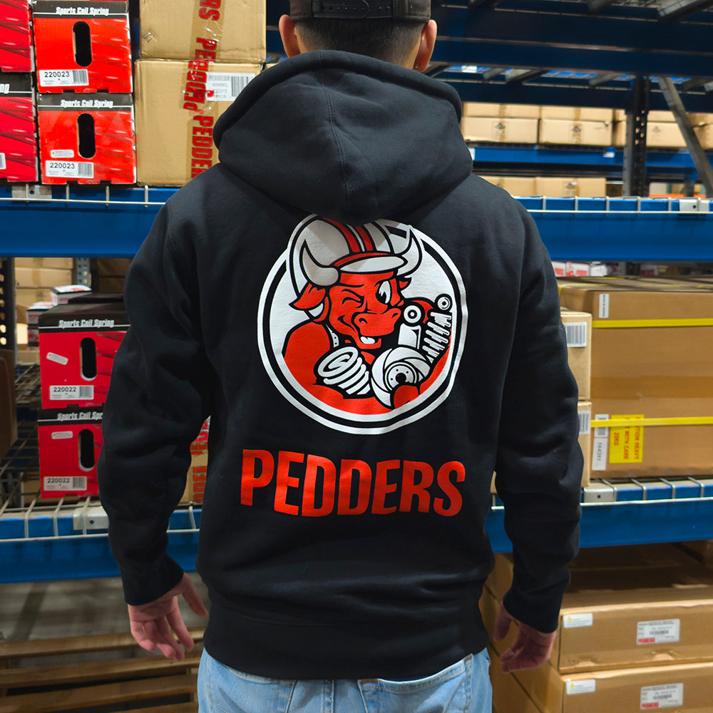 Pedders Zip Up Hoodie - Small